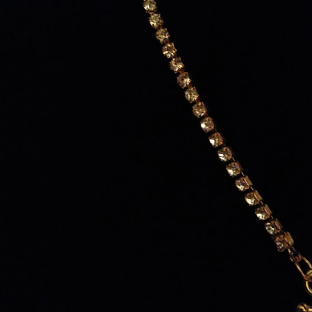 Rhinestone necklace - Picture 4 of 4